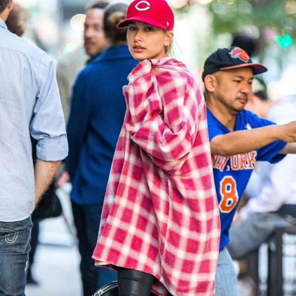 Tilley Womens XXL Burgundy, Pink And White Plaid Shirt Workwear Grunge Y2K - Picture 13 of 15